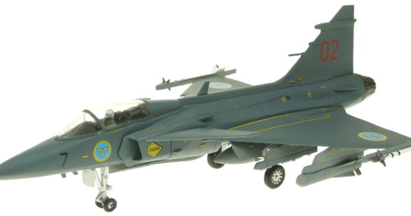 Avion Saab Gripen Brésilien – Aviation72 1/72 – Modèle Moulage Sous Pression